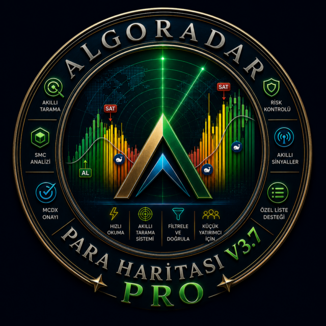 AlgoRadar – Para Haritası | Otomatik BIST Sinyal Taraması (Dijital Lisans)
